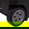 Baule trolley con ruote doppia chiusura e maniglione telescopico 962 x 578 x 585 cm - foto 3
