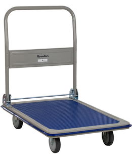 Carrello con sponda ribaltabile 91X61X87 cm in grado di sorreggere fino a 300kg 