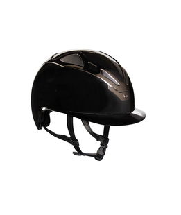 Casco equitazione Suomy apex chrome black glossy