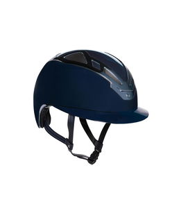 Casco equitazione Suomy apex chrome blu navy glossy