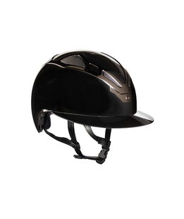Casco equitazione Suomy apex chrome lady black glossy
