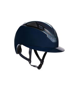 Casco equitazione Suomy apex chrome lady blu navy glossy