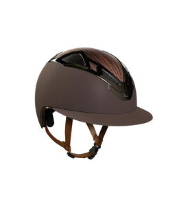 Casco equitazione Suomy apex wood lady brown matt