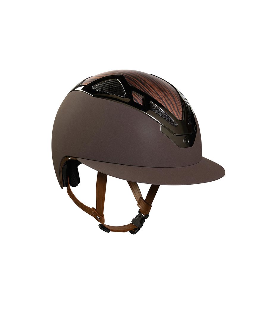 Casco equitazione Suomy apex wood lady brown matt