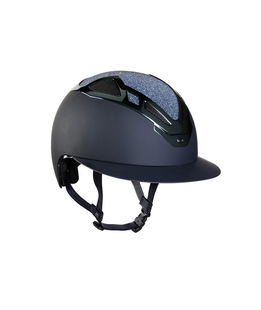 Casco equitazione Suomy apex swarovski lady blu navy