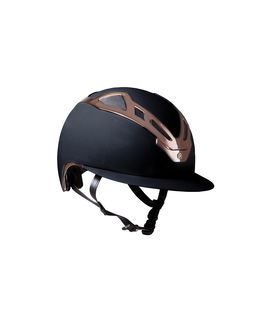 Casco equitazione Suomy apex chr blk matt/rose gold lady