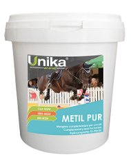 Metil Pur mangime complementare ideato per supportare le condizioni fisiologiche delle articolazioni del cavallo 1Kg