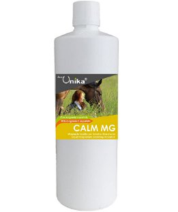 CALM MG mangime complementare a base di magnesio supporta il benessere del cavallo a livello mentale 1l
