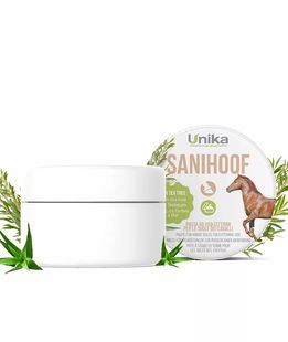 Sani hoof pasta per proteggere il piede del cavallo scalzo 250 g