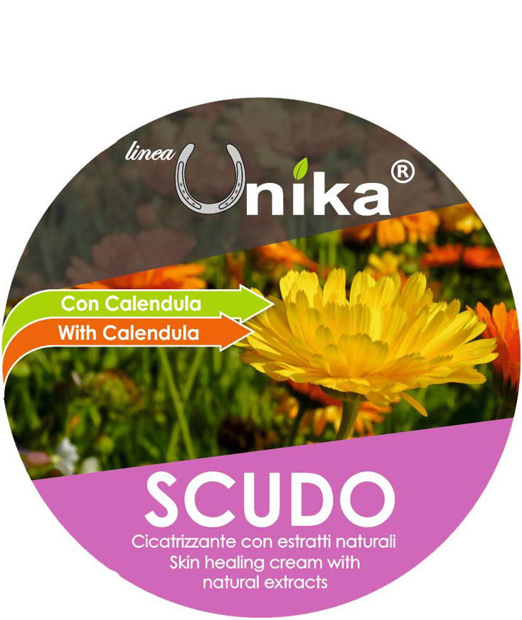 Scudo crema cicatrizzante per cavalli con calendula 250g