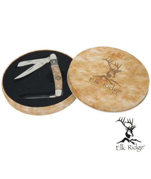 Coltello Elk Ridge tascabile multilama adatto a essere inserito nelle bisacce equitazione