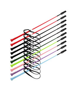 Frustino per equitazione tinta unita lucido 65 cm set 10 pz