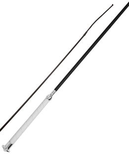 Frustino dressage manico bianco