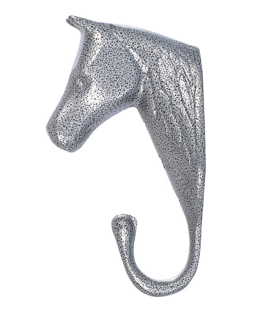 Appendibriglie in alluminio a forma di testa di cavallo - foto 4