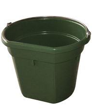 Secchio in plastica da parete con manico in ferro