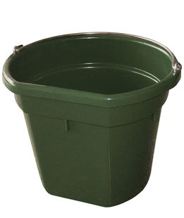 Secchio in plastica da parete con manico in ferro