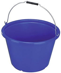 Secchio scuderia plastica resistente manico