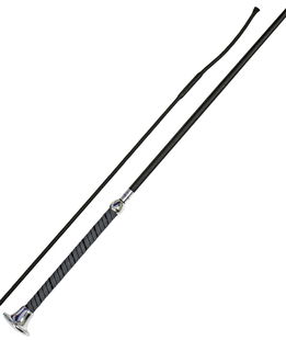 Frustino dressage nylon gommato antiscivolo