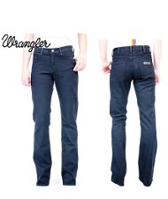 Jeans western Wrangler modello TINA BOOTCUT DARK