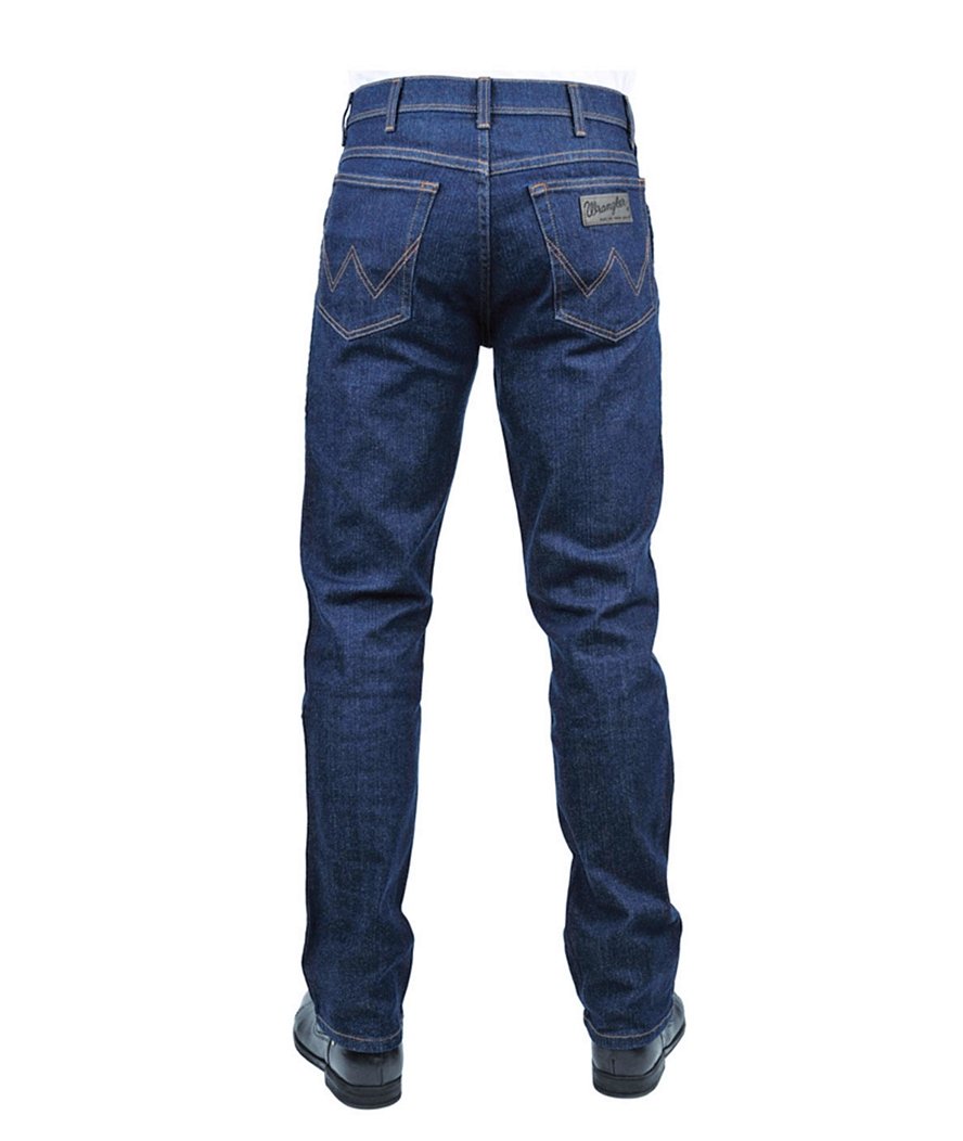 Jeans western elasticizzato Wrangler modello TEXAS STRETCH dark - foto 1