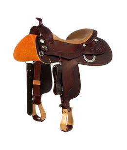 Selle westwood classic reining big butterfly burgundy