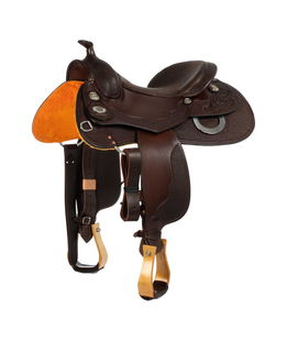 Selle westwood classic reining big butterfly dark brown