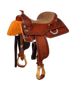 Selle westwood classic reining gonna quadra cognac flower#17 border#77