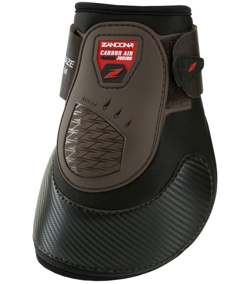 Paranocche Zandonà CARBON AIR JUNIOR EP con extra protezione del pastorale e chiusura in tessuto a strappo - foto 2