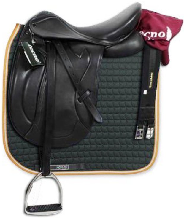 Sella da dressage modello Lipsia completa