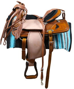 Sella western da barrel modello 3Barrel completa di accessori