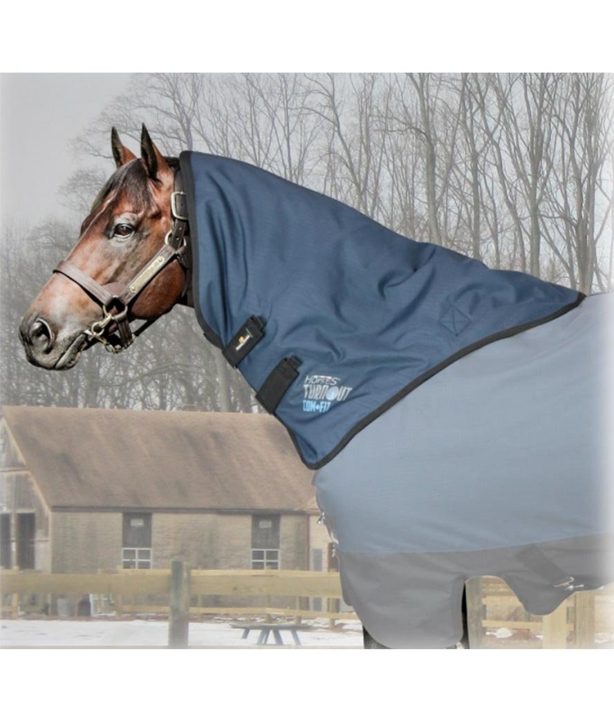 Copricollo per coperta impermeabile Horses con imbottitura 150g e tessuto esterno 600 denari modello turnout comfit