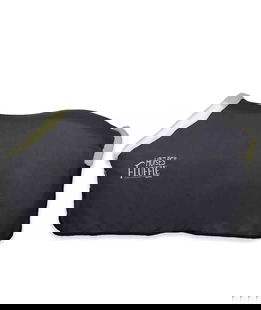 Coperta in pile modello Fluffie DK con doppia chiusura frontale