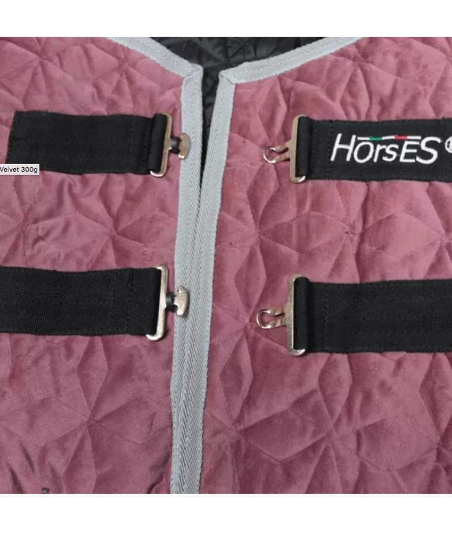 Coperta da box per cavalli modello Horses Quazar Velvet imbottitura 300g - foto 3