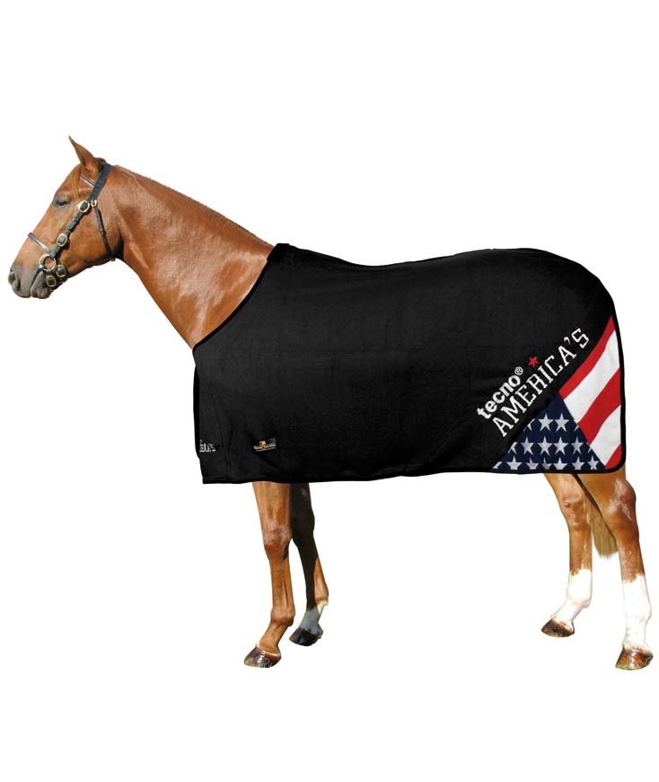 Coperta in pile Tecno America's per cavalli ideale per il dopo lavoro - foto 2