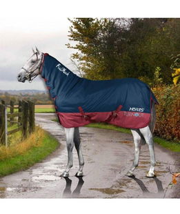 Coperta impermeabile da paddock Turnout Full Neck imbottita 400 g e tessuto esterno 600 denari