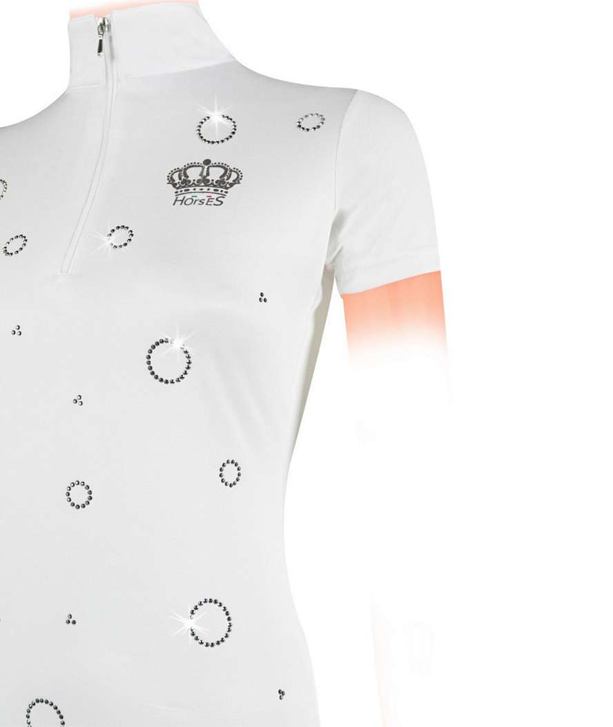 T-Shirt da donna con inserti in brillantini modello Monique - foto 1