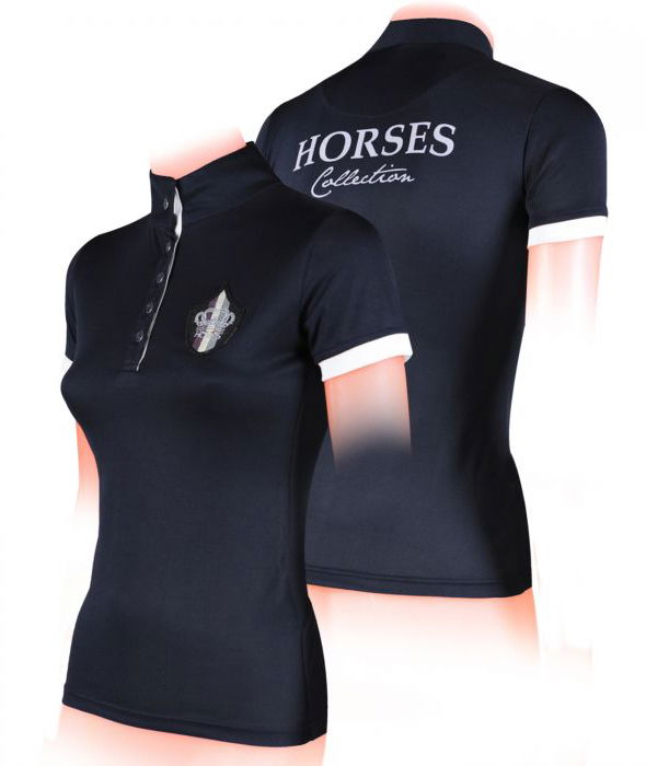 T-shirt da equitazione donna TAMARA maniche corte - foto 6