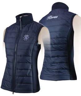 Gilet equitazione modello Horses Faye