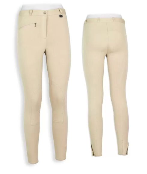 Pantaloni equitazione donna estivi con tasca a zip modello Tecnolight  - foto 1