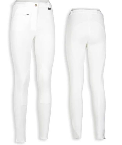 Pantaloni equitazione donna estivi con tasca a zip modello Tecnolight  - foto 6