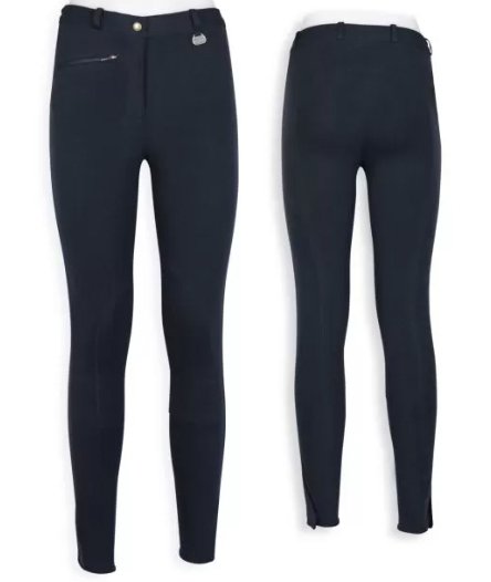 Pantaloni equitazione donna estivi con tasca a zip modello Tecnolight  - foto 7