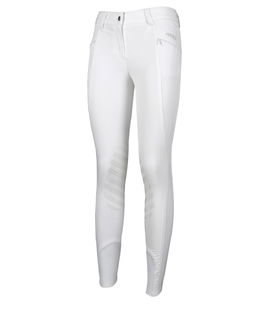 Pantaloni donna equitazione grip ginocchio ghettina