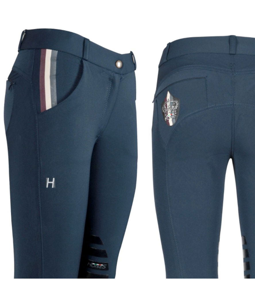 Pantaloni da equitazione per donna Horses modello Crown Pro - foto 1