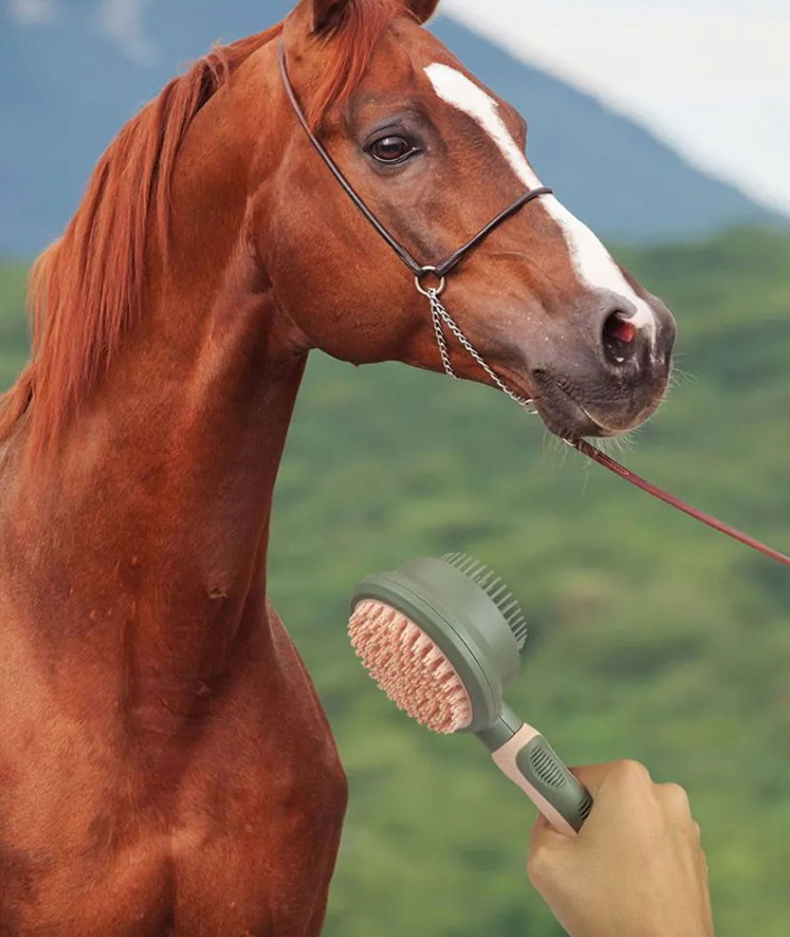 Spazzola modello Horses Combo per criniera e grooming - foto 3