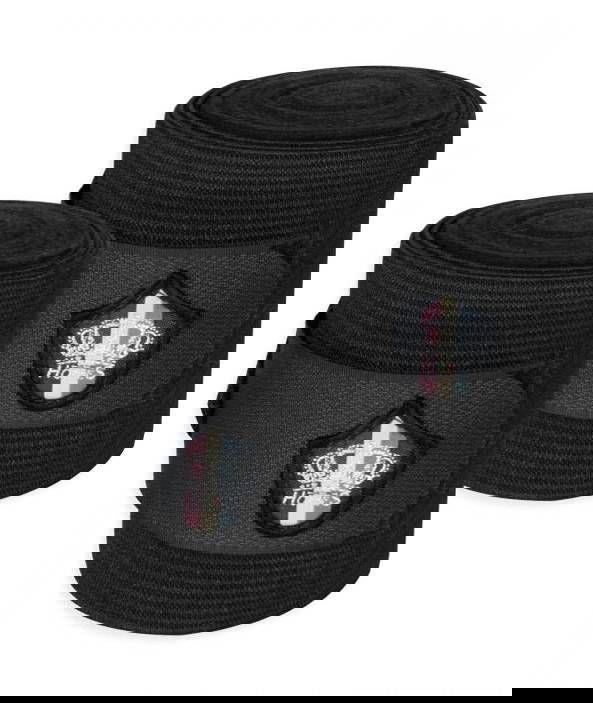 Fasce da lavoro in materiale elastico e pile per cavalli modello CROWN STRIPES - foto 7