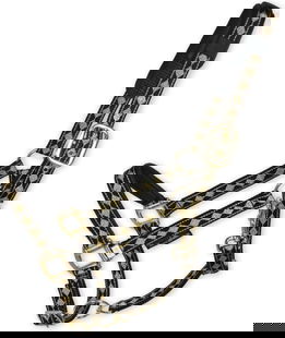 Cavezza per cavalli in nylon modello Gold Diamond