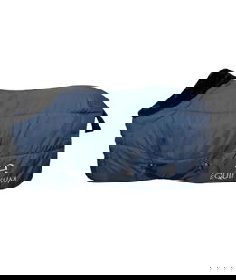 Coperta da box per cavalli modello Pervinca imbottita 400 g e tessuto esterno 600 D