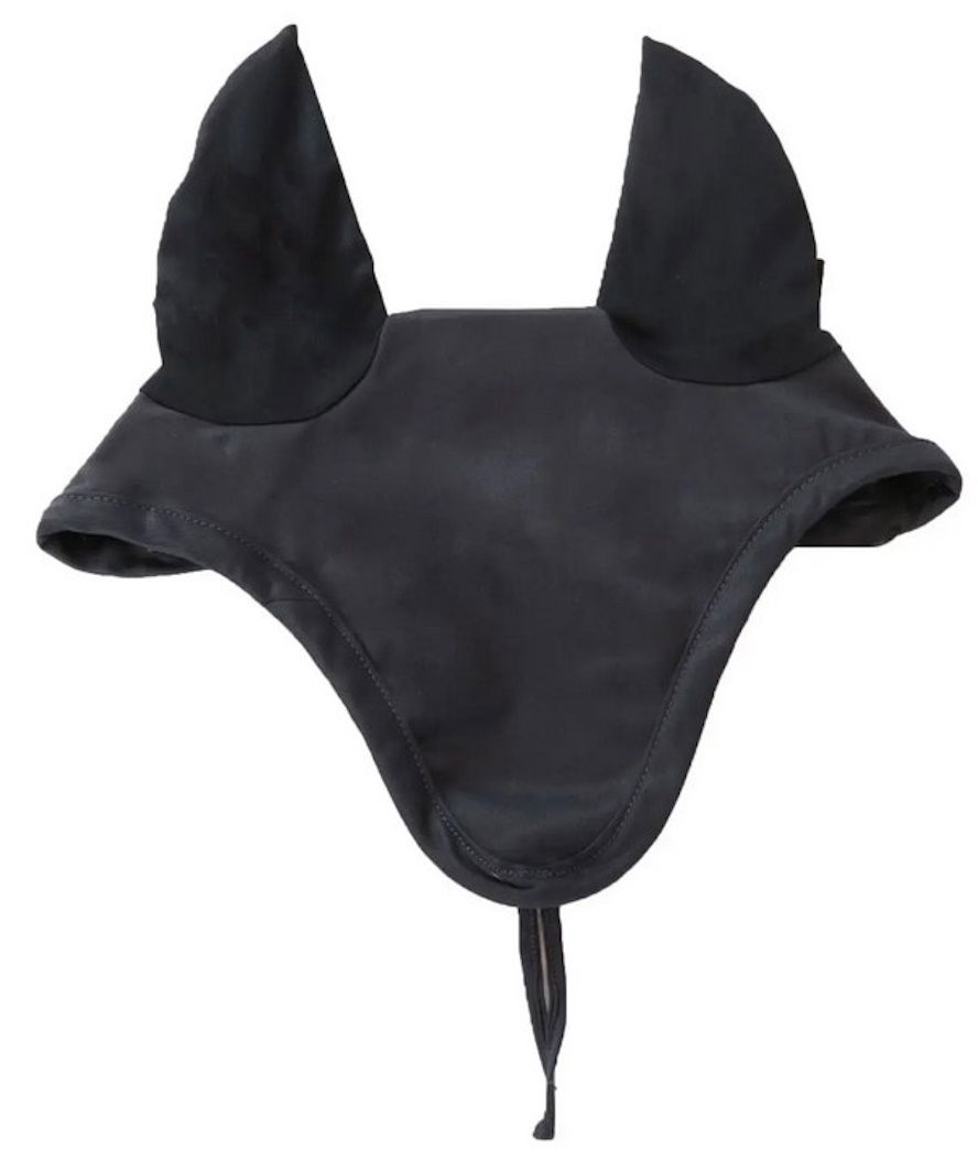 Cuffietta lunga antimosche Liza per cavalli misto cotone con orecchie in lycra senza logo - foto 1
