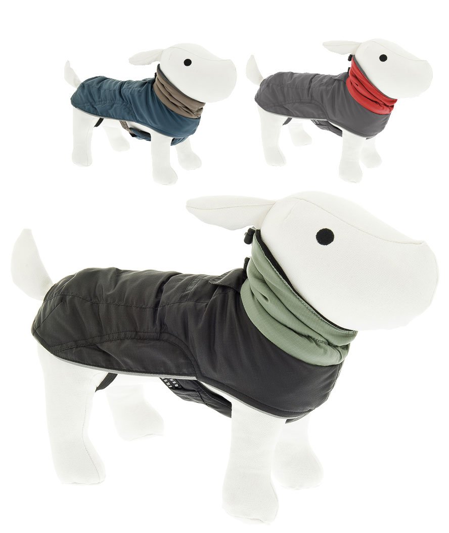 PROMOZIONE Cappotto cani sportivo per collare e pettorina modello Alaska