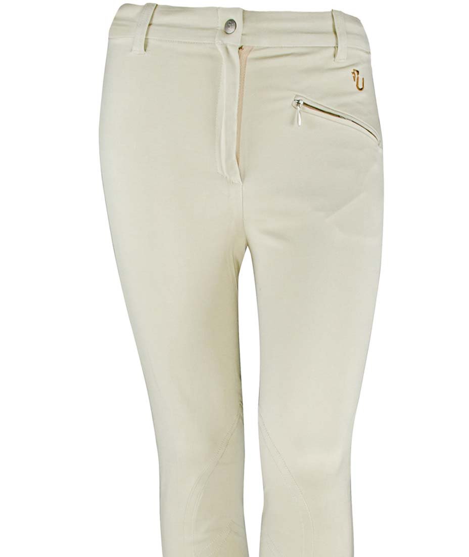 PROMOZIONE Pantalone da donna beige per equitazione con taglio anatomico - foto 1